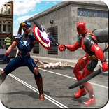 Girl Captain America Superhero