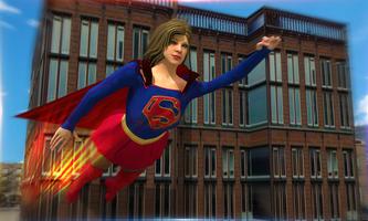 Super Girl Superhero imagem de tela 1