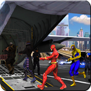 Supernatural Police Airplane Transport Superheroes APK