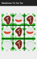 Meat Lovers Tic Tac Toe تصوير الشاشة 1