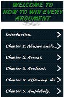 How to win every argument plakat