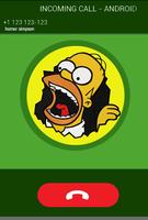 Call From Simpson Homer Prank ảnh chụp màn hình 1