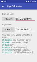 Age + Date الملصق