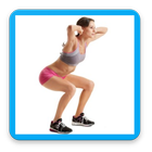 Squats workout for women icône