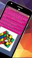 برنامه‌نما Rubik's cube solver 3x3 عکس از صفحه
