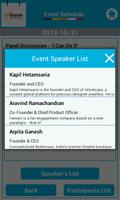 TiE Chennai Event manager captura de pantalla 3