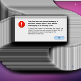 Ошибка Mac OS иконка