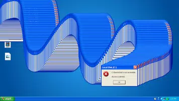 Error XP ภาพหน้าจอ 1