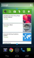 برنامه‌نما Evernote Widget عکس از صفحه