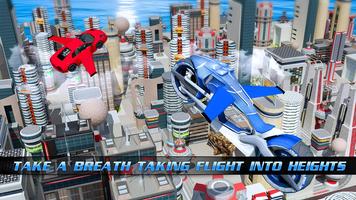 Flying Bike Steel Robots 스크린샷 1