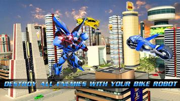 Flying Bike Steel Robots syot layar 2