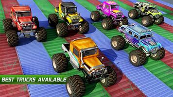 Monster Truck Stunt Impossible Tracks تصوير الشاشة 1