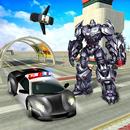 Police Car Autobots Robot Wars APK