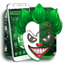 Grünes böses Clown-Thema APK