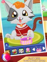 برنامه‌نما My Lovely Kitten - Virtual Cat عکس از صفحه