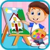 Kids Painting &amp; Coloring Books icon