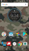 Army Camouflage Live Wallpaper Theme Background imagem de tela 3