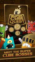 Super Cube Quest action puzzle پوسٹر