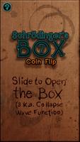 پوستر Schrodinger's Box Coin Flip