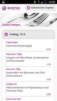 Evonik Speiseplan Screenshot 1