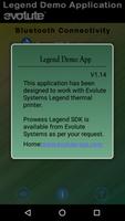 Legend Demo Application captura de pantalla 1