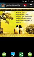 Spanish Beautiful Quotes 3 poster