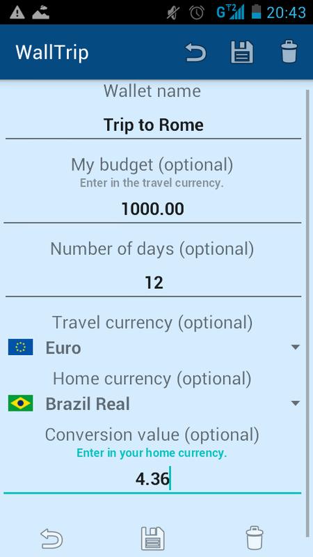 trip wallet manager travel expense tracker for android apk download