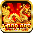 Slots Lucky Golden Dragon Fish Casino - Free Slots أيقونة