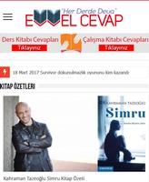Evvel Cevap Cartaz