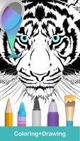 Animals Coloring Books постер