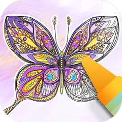 Скачать Butterflies Coloring Books APK