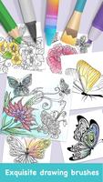 Butterflies Coloring imagem de tela 1