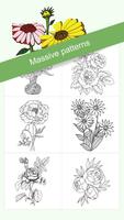 Flowers Coloring poster