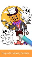 2023 Halloween Coloring Books capture d'écran 1