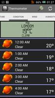 Thermometer capture d'écran 1