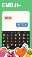 Kiwi Keyboard Android Blob Emo capture d'écran 2