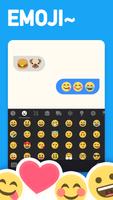 Kiwi Keyboard Emoji one capture d'écran 1