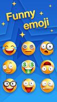 Kiwi Keyboard Funny emoji Affiche