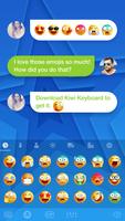 Kiwi Keyboard Funny emoji capture d'écran 1