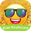 Kiwi Keyboard Glitter Golden e