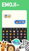Kiwi Keyboard Android Oreo Emoji capture d'écran 2