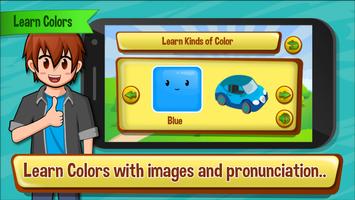 Learn Colors for Kids capture d'écran 1