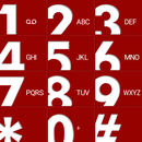 레드 빅버튼  ExDialer 테마 APK