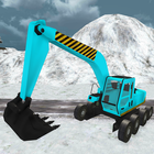 Excavator Simulation Snow 2018 icône