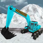 Icona Excavator Simulation Snow 2018