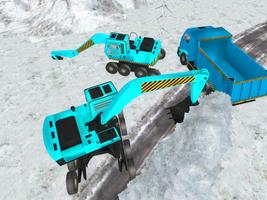 Excavator Simulation Snow 2018 포스터