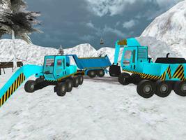 Excavator Simulation Snow 2018 스크린샷 1