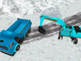 Excavator Simulation Snow 2018 스크린샷 2