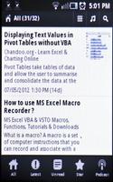 Learn MS Excel Tips & Tricks capture d'écran 1