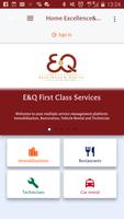 E&Q First Class Services plakat